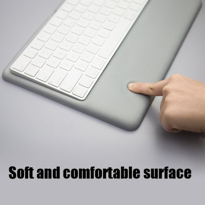 คีย์บอร์ดไร้สายรองรับแผ่นรองข้อมือซิลิโคนโฟมหน่วยความจำสำหรับ Apple Magic Keyboard 2, S, L