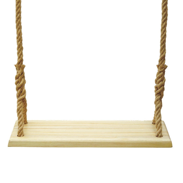 กลางแจ้ง Swing ระเบียงในร่มเด็กผู้ใหญ่ Swing ไม้, Hemp Rope, Climbing Rope