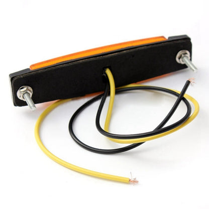 4 PCS 12V 6 SMD Auto Car รถบรรทุกรถบรรทุกภายนอกด้านข้างไฟ LED Trailer ไฟแสดงสถานะด้านหลังโคมไฟ