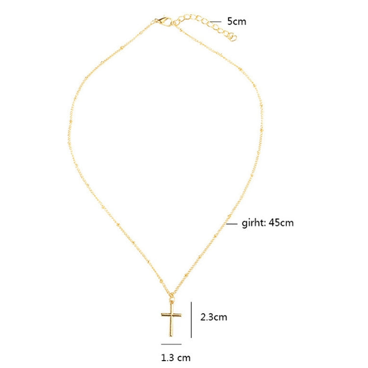 ผู้หญิงแฟชั่นสร้อยคอเครื่องประดับไฟฟ้าสดใสข้าม, Gold, Silver