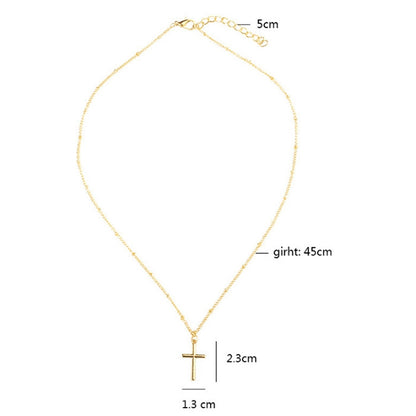 ผู้หญิงแฟชั่นสร้อยคอเครื่องประดับไฟฟ้าสดใสข้าม, Gold, Silver