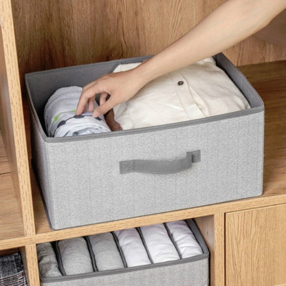 2 PCS Non-ทอลิ้นชักกล่องเก็บสแควร์เปิดเสื้อผ้า Debris Sorting Box, 16L, 23L, 29L