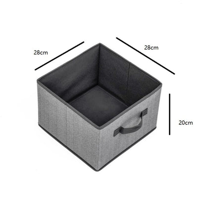 2 PCS Non-ทอลิ้นชักกล่องเก็บสแควร์เปิดเสื้อผ้า Debris Sorting Box, 16L, 23L, 29L