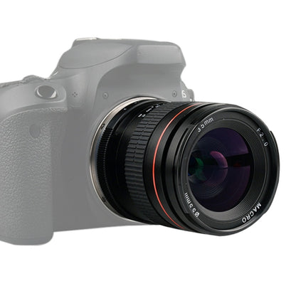 Lightdow 35 มม.F2.0 เลนส์มุมกว้าง Full-Frame Portrait Micro SLR เลนส์โฟกัสคงที่แบบแมนนวล, 35mm F2.0