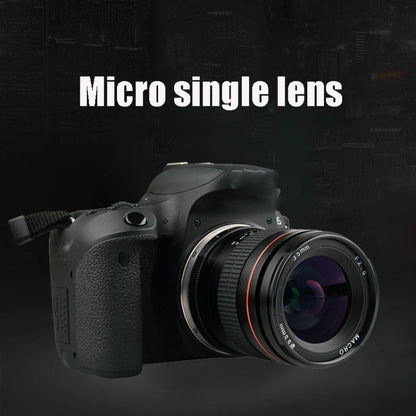 Lightdow 35 มม.F2.0 เลนส์มุมกว้าง Full-Frame Portrait Micro SLR เลนส์โฟกัสคงที่แบบแมนนวล, 35mm F2.0