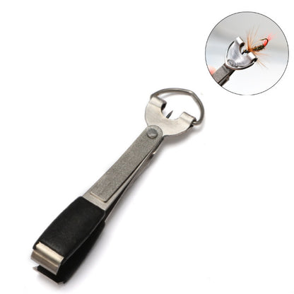 อุปกรณ์ตกปลากลางแจ้งตกปลา CLAMP สายตกปลากรรไกร Telescopic พวงกุญแจ, 2 in 1 With Keychain, 3 in 1 With Keychain, 3 in 1  Fishing Line Knife