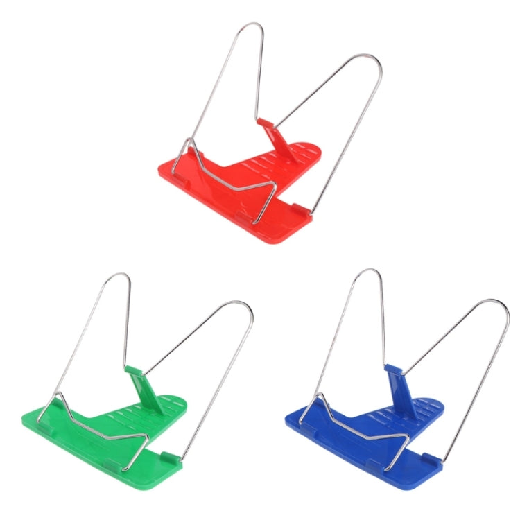 ที่วางหนังสือโลหะปรับมุมได้ Fordable Portable Document Book-Reading Holder