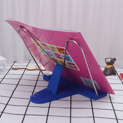 ที่วางหนังสือโลหะปรับมุมได้ Fordable Portable Document Book-Reading Holder