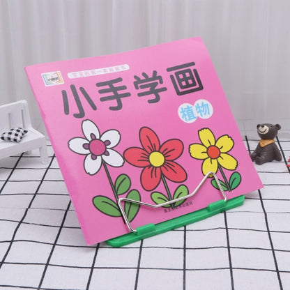 ที่วางหนังสือโลหะปรับมุมได้ Fordable Portable Document Book-Reading Holder