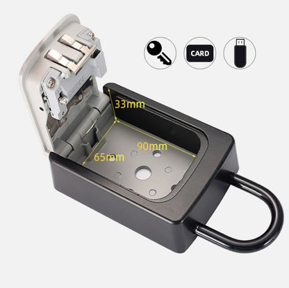 กล่องรหัสผ่านกุญแจสำหรับตกแต่งแบบแขวน KS6500 ไม่ต้องติดตั้ง, Grey