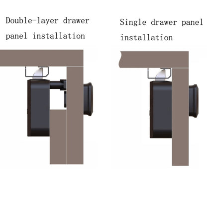 ล็อคลิ้นชักอัจฉริยะ ล็อคลายนิ้วมือ ล็อคกันขโมยในครัวเรือน, Smart Drawer Locker Fingerprint Lock