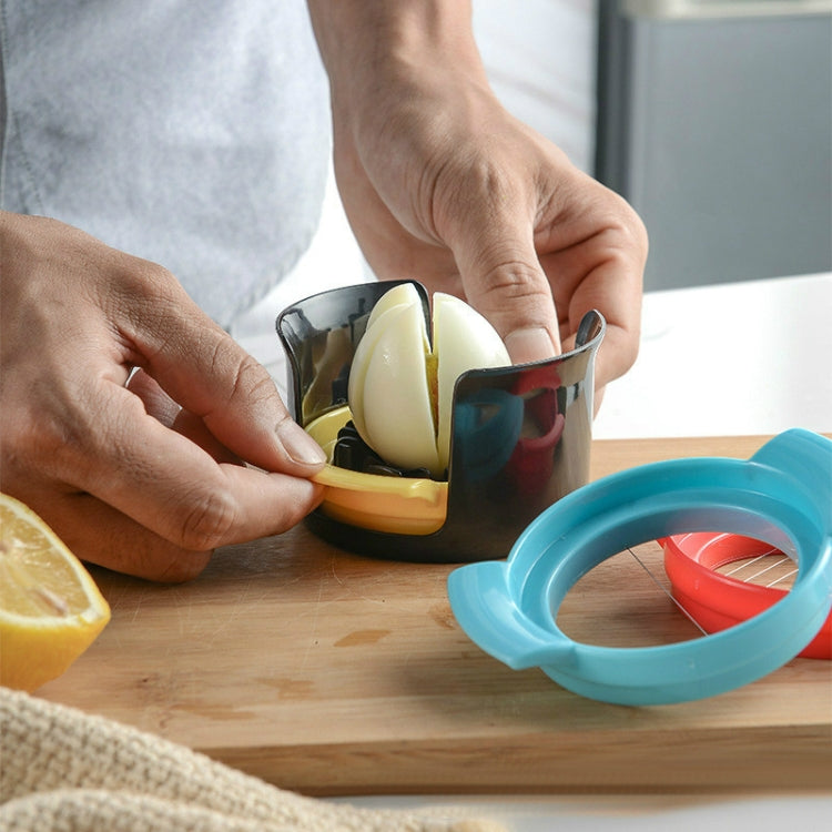 2 ชิ้น 3 in 1 เครื่องตัดไข่เครื่องมือห้องครัว, Egg Slicer 1