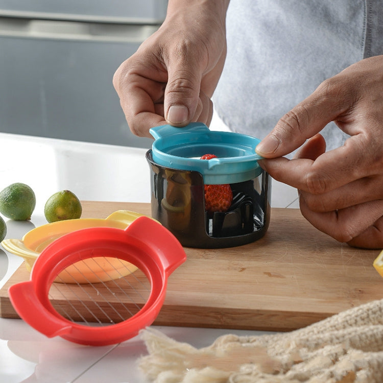 2 ชิ้น 3 in 1 เครื่องตัดไข่เครื่องมือห้องครัว, Egg Slicer 1