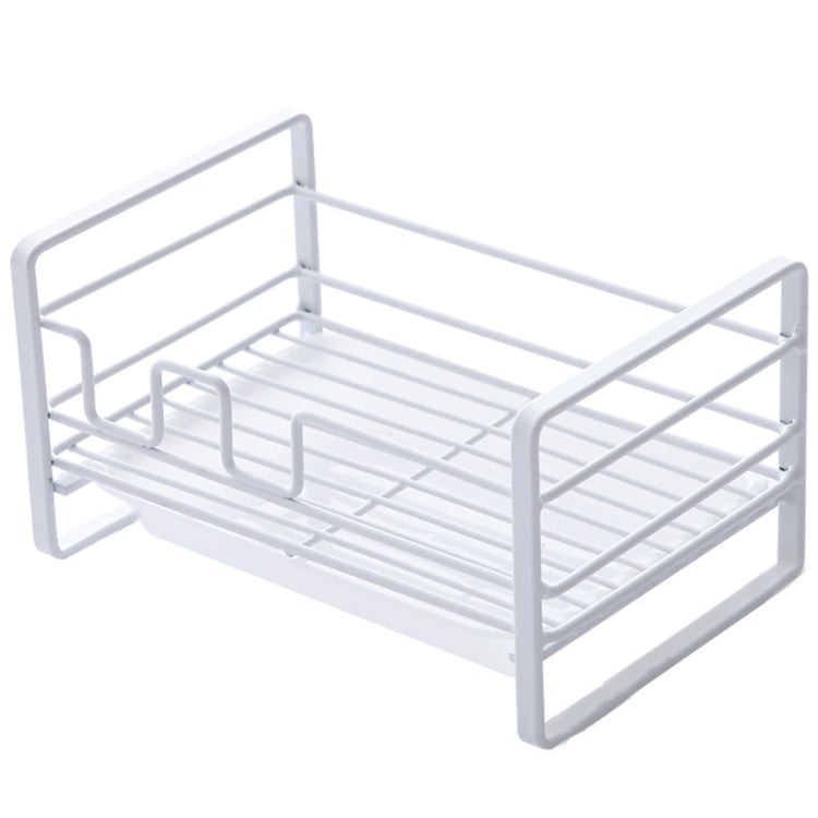 ห้องครัวเหล็กตะแกรงระบายน้ำลูกเหล็กสบู่ผ้าเช็ดจานชั้นเก็บ, Kitchen Drain Rack
