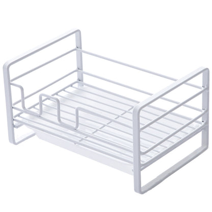 ห้องครัวเหล็กตะแกรงระบายน้ำลูกเหล็กสบู่ผ้าเช็ดจานชั้นเก็บ, Kitchen Drain Rack