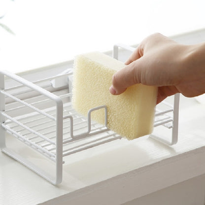 ห้องครัวเหล็กตะแกรงระบายน้ำลูกเหล็กสบู่ผ้าเช็ดจานชั้นเก็บ, Kitchen Drain Rack