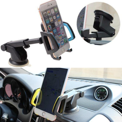 3 ชุดที่วางโทรศัพท์ในรถยนต์ Car Air Outlet ที่วางโทรศัพท์มือถือถ้วยดูดนำทางแผงหน้าปัดทั่วไป, 2 in 1, 3 in 1