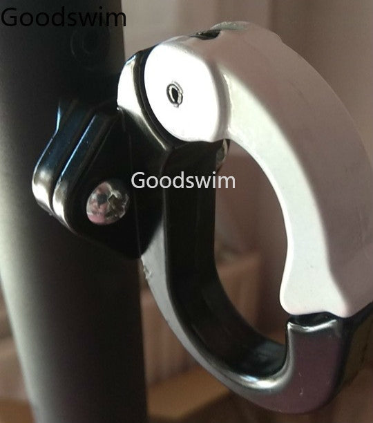 2 PCS อลูมิเนียมแขวนกระเป๋า Hook Claw สำหรับ Xiaomi Mijia M365 ไฟฟ้าสกู๊ตเตอร์รถจักรยานยนต์อุปกรณ์เสริม