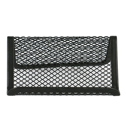5 PCS Office สะดวกผู้ถือบัตรตาข่ายโลหะในทางปฏิบัติ, 5 PCS Mesh Card Holder