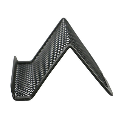 5 PCS Office สะดวกผู้ถือบัตรตาข่ายโลหะในทางปฏิบัติ, 5 PCS Mesh Card Holder