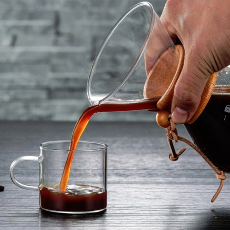 หม้อต้มกาแฟแก้วทนความร้อนสูง 400มล, Pot Without Strainer, Pot With Strainer