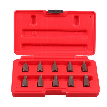 10 In 1 Bolt Extractor เครื่องมือกำจัดน็อตสกรูหัก, 10 In 1 Bolt Extractor