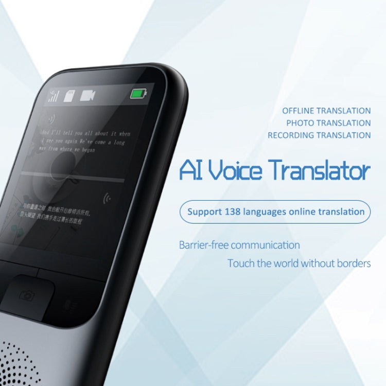 T11 เครื่องแปลเสียงอัจฉริยะ การแปลภาษาปัญญาประดิษฐ์ WIFI