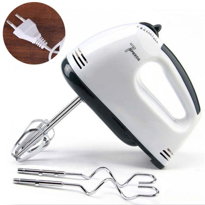 ปัดไฟฟ้าในครัวเรือนมินิปัดเบเกอรี่เครื่องวิปปิ้งครีมขนาดเล็ก, EU Plug+4 Stirring Rods, US Plug+4 Stirring Rods, UK Plug+4 Stirring Rods