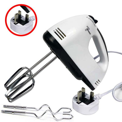 ปัดไฟฟ้าในครัวเรือนมินิปัดเบเกอรี่เครื่องวิปปิ้งครีมขนาดเล็ก, EU Plug+4 Stirring Rods, US Plug+4 Stirring Rods, UK Plug+4 Stirring Rods