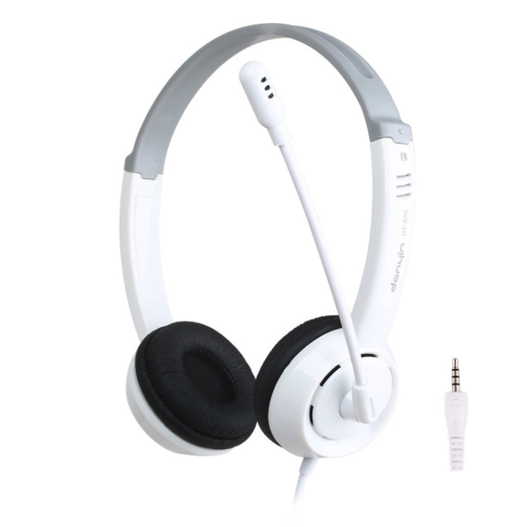 DANYIN DT326 คอมพิวเตอร์ตั้งโต๊ะแบบติดศีรษะเด็กสายการเรียนรู้พร้อมไมโครโฟน, ความยาวสายเคเบิล: 1.8 ม., DT326 3.5mm Two-hole White, DT326 3.5mm Two-hole Black, DT326 Single Hole Four-level White, DT326 Single Hole Four-level Black, DT326 Star Flag White ...