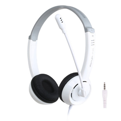DANYIN DT326 คอมพิวเตอร์ตั้งโต๊ะแบบติดศีรษะเด็กสายการเรียนรู้พร้อมไมโครโฟน, ความยาวสายเคเบิล: 1.8 ม., DT326 3.5mm Two-hole White, DT326 3.5mm Two-hole Black, DT326 Single Hole Four-level White, DT326 Single Hole Four-level Black, DT326 Star Flag White ...