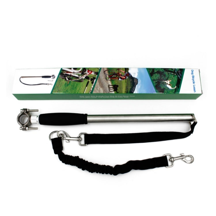 สายจูงเชือกดึงสัตว์เลี้ยงสำหรับจักรยานพร้อมสปริงแบบยืดหดได้, Bicycle Pet Traction Rope