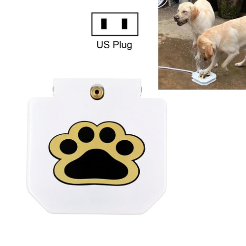 Pet Smart Fountain น้ำพุดื่มอัตโนมัติ, Plastic Steel White Paint US Plug, Plastic Steel White Paint UK Plug