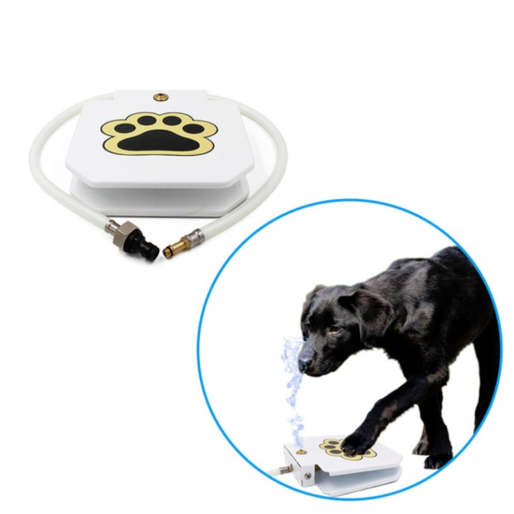 Pet Smart Fountain น้ำพุดื่มอัตโนมัติ, Plastic Steel White Paint US Plug, Plastic Steel White Paint UK Plug