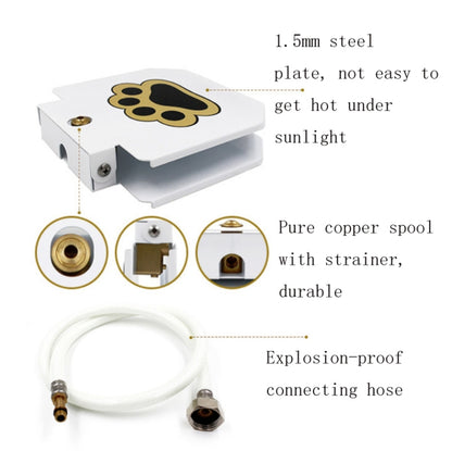 Pet Smart Fountain น้ำพุดื่มอัตโนมัติ, Plastic Steel White Paint US Plug, Plastic Steel White Paint UK Plug