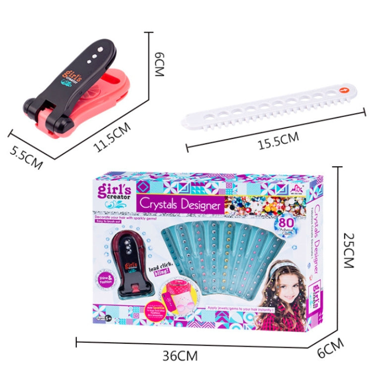 เด็กผู้หญิงแกล้งเล่นของเล่นสติ๊กเกอร์เพชรชิ้นเครื่องตอกตะปู, Nailing Machine