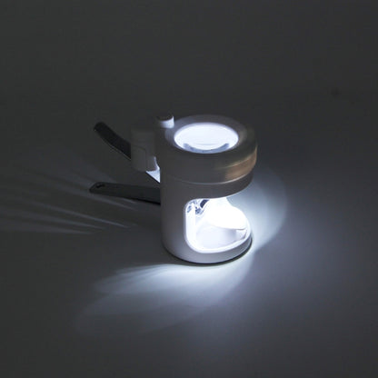 ถอดออกได้ด้วยไฟ LED HD 3.5 เท่ากรรไกรตัดเล็บคนแก่แว่นขยาย