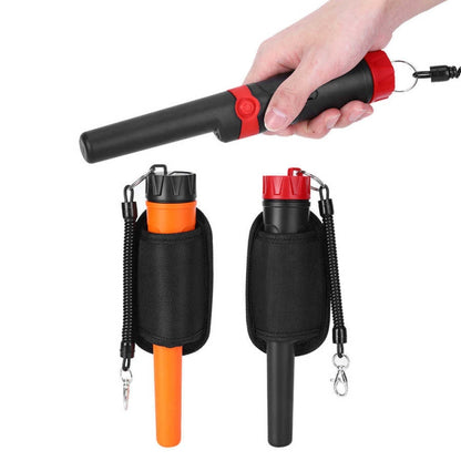 MD970 เครื่องตรวจจับโลหะความไวสูงแบบกันน้ำแบบก้านปรับความไวได้, Positioning Rod (Black), Positioning Rod (Orange)