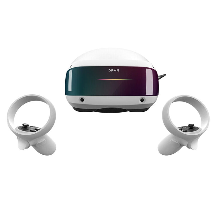 DPVR E4 PCVR หมวกกันน็อคสำหรับเล่นเกม 4K หัวจอแสดงผลแว่นตา VR, DPVR E4 VR Glasses