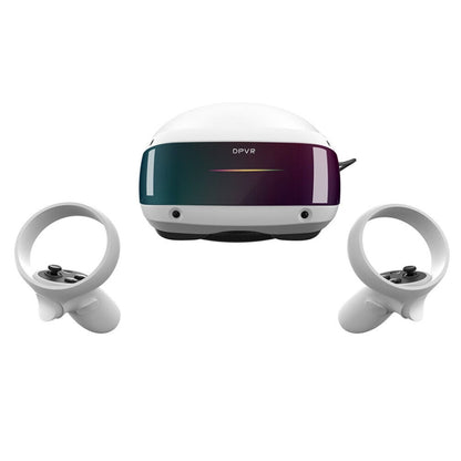 DPVR E4 PCVR หมวกกันน็อคสำหรับเล่นเกม 4K หัวจอแสดงผลแว่นตา VR, DPVR E4 VR Glasses
