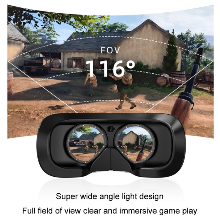 DPVR E4 PCVR หมวกกันน็อคสำหรับเล่นเกม 4K หัวจอแสดงผลแว่นตา VR, DPVR E4 VR Glasses