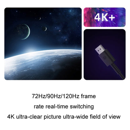 DPVR E4 PCVR หมวกกันน็อคสำหรับเล่นเกม 4K หัวจอแสดงผลแว่นตา VR, DPVR E4 VR Glasses