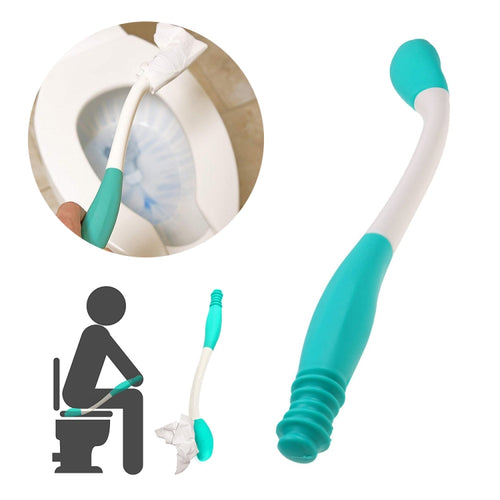 สตรีมีครรภ์สูงอายุเสริมสุขภัณฑ์แบบไม่ต้องดัดงอ, Elderly Bending-Free Toilet Auxiliary