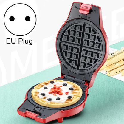 3-in-1 Multi-Function Eleictric Baking Pan เครื่องทำอาหารเช้าโดนัทแซนวิชเครื่องทำวาฟเฟิลเครื่องทำพิซซ่า, ปลั๊ก EU, 3-in-1 Multi-Function Waffle Maker