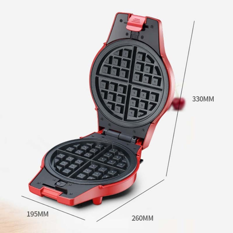 3-in-1 Multi-Function Eleictric Baking Pan เครื่องทำอาหารเช้าโดนัทแซนวิชเครื่องทำวาฟเฟิลเครื่องทำพิซซ่า, ปลั๊ก EU, 3-in-1 Multi-Function Waffle Maker