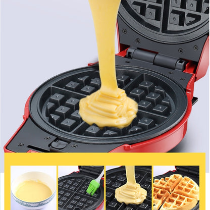 3-in-1 Multi-Function Eleictric Baking Pan เครื่องทำอาหารเช้าโดนัทแซนวิชเครื่องทำวาฟเฟิลเครื่องทำพิซซ่า, ปลั๊ก EU, 3-in-1 Multi-Function Waffle Maker