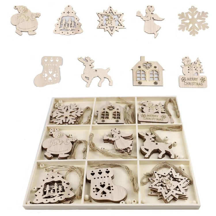 คริสต์มาสสร้างสรรค์ DIY ตกแต่งชุดของขวัญทำด้วยมือไม้ชิปจี้, JM02027, JM02028, JM02029, JM02030, JM02031, JM02032, JM02033, JM02034, JM02035, JM02036, JM02037, JM02038, JM02039, JM02040, JM02041