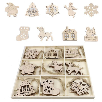 คริสต์มาสสร้างสรรค์ DIY ตกแต่งชุดของขวัญทำด้วยมือไม้ชิปจี้, JM02027, JM02028, JM02029, JM02030, JM02031, JM02032, JM02033, JM02034, JM02035, JM02036, JM02037, JM02038, JM02039, JM02040, JM02041