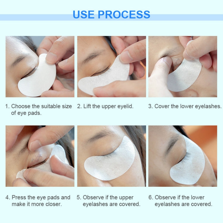 กระดาษแพทช์ขนตาภายใต้แผ่นรองตา Lash Eyelash EXTENSION กระดาษแพทช์เคล็ดลับ Eye สติกเกอร์ Wraps Make Up Tools