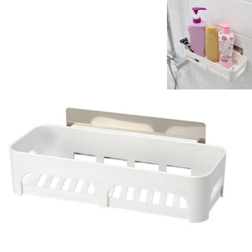 ชั้นเก็บถ้วยดูดอันทรงพลัง ชั้นเก็บอุปกรณ์อาบน้ำในห้องน้ำ, Toiletries Storage Rack